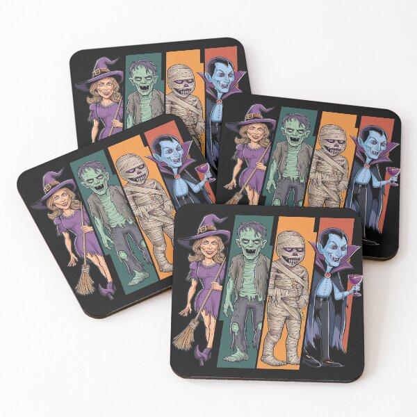 Item preview, halloween characters designed and sold by likbatonboot.