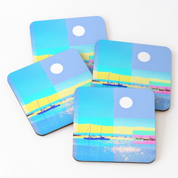Item preview, Boats At Keyhaven designed and sold by Bondillero.