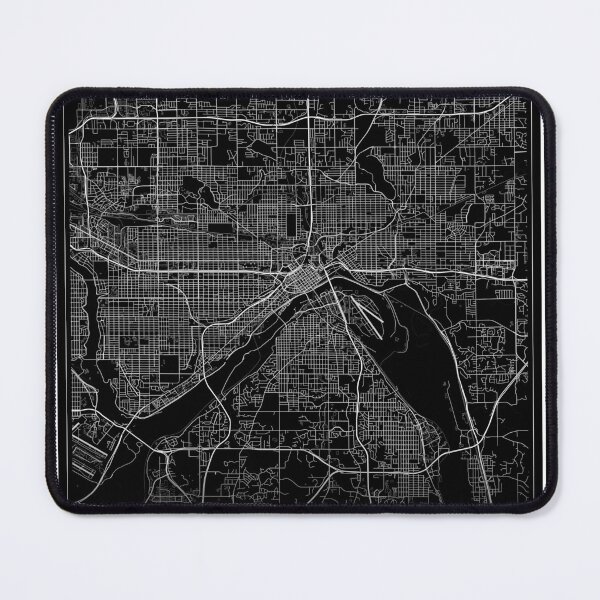 Item preview, St Paul City Map designed and sold by SHAMPAIN-ART-CO.