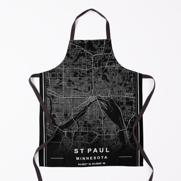 Item preview, St Paul City Map designed and sold by SHAMPAIN-ART-CO.