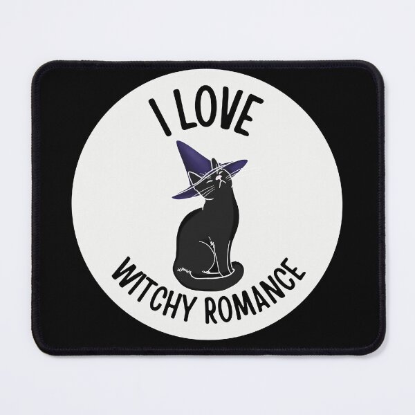 Item preview, I love witchy romance - familiar  designed and sold by HappyEverAfters.