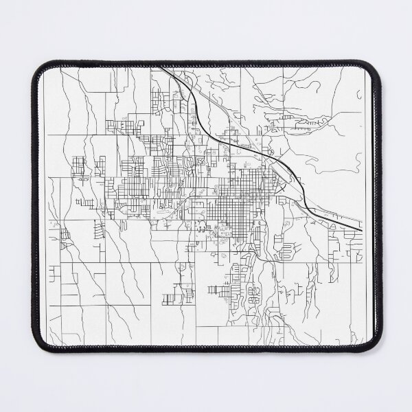 Item preview, Bozeman City Map designed and sold by SHAMPAIN-ART-CO.