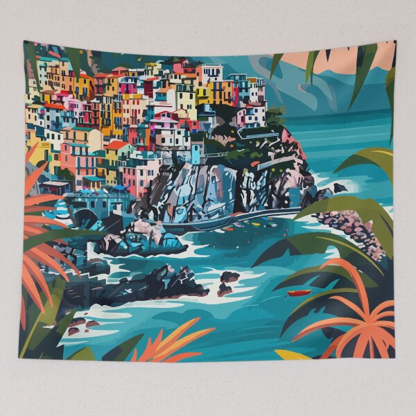 Artikelvorschau, Cinque Terre Ligurien Italien Kunst entworfen und verkauft von LVTFCOarts.