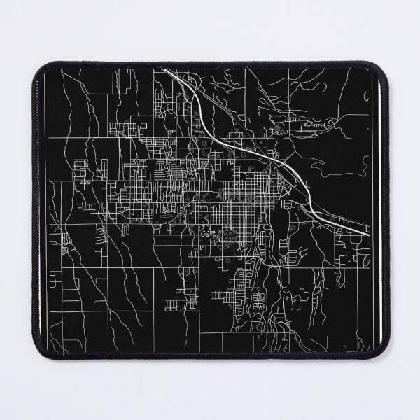 Item preview, Bozeman City Map designed and sold by SHAMPAIN-ART-CO.