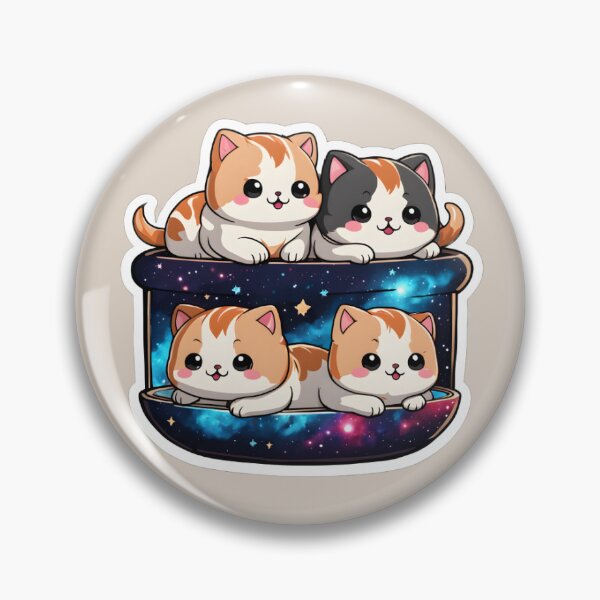 Item preview, Cosmic Kawaii Kittens designed and sold by RetroPop23.