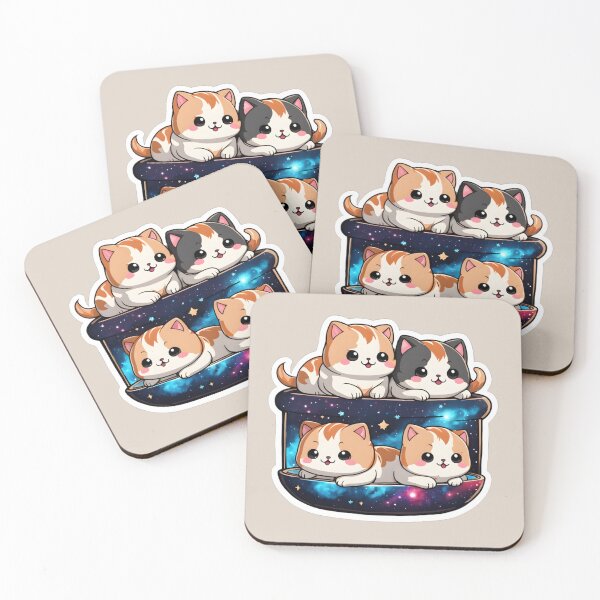 Item preview, Cosmic Kawaii Kittens designed and sold by RetroPop23.