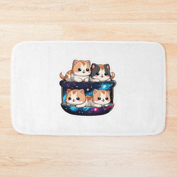 Item preview, Cosmic Kawaii Kittens designed and sold by RetroPop23.