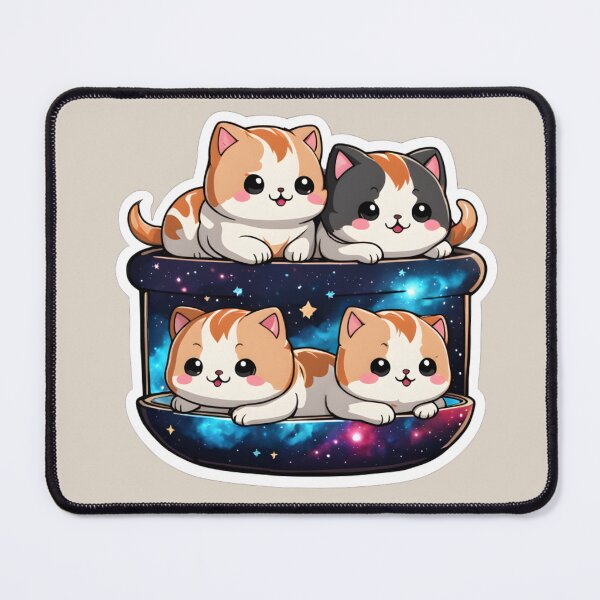 Item preview, Cosmic Kawaii Kittens designed and sold by RetroPop23.