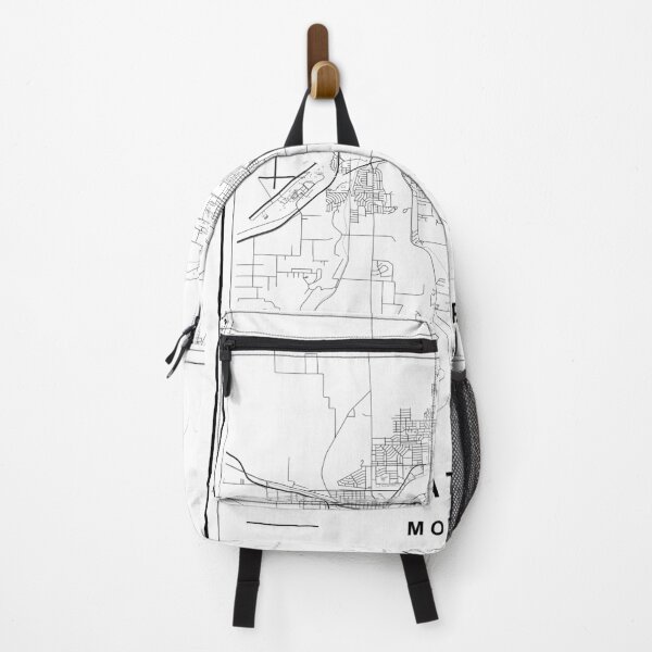 Item preview, Great Falls City Map designed and sold by SHAMPAIN-ART-CO.