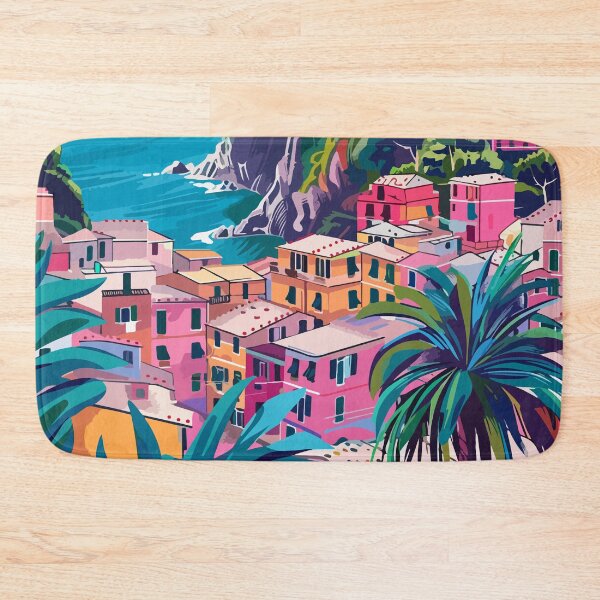 Item preview, Cinque Terre Italy Art Illustration designed and sold by LVTFCOarts.