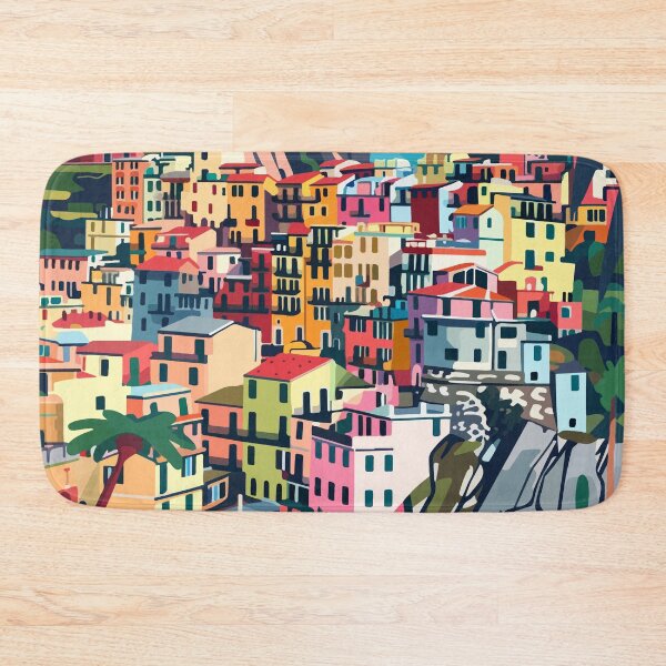 Item preview, Cinque Terre Nature Italy Illustration designed and sold by LVTFCOarts.