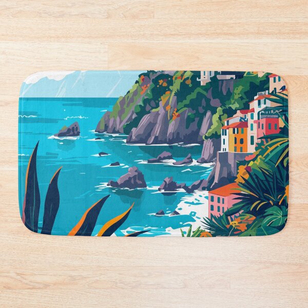 Item preview, Cinque Terre Italy Minimalist Illustration designed and sold by LVTFCOarts.