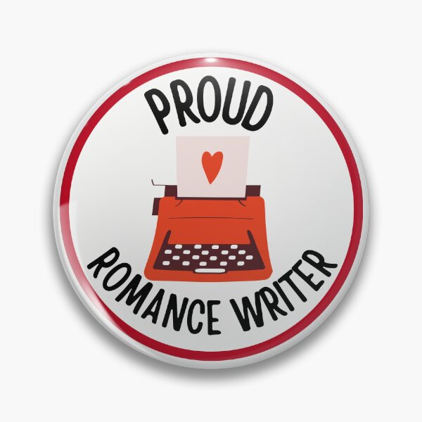 Item preview, Proud Romance Writer - Red Typewriter designed and sold by HappyEverAfters.