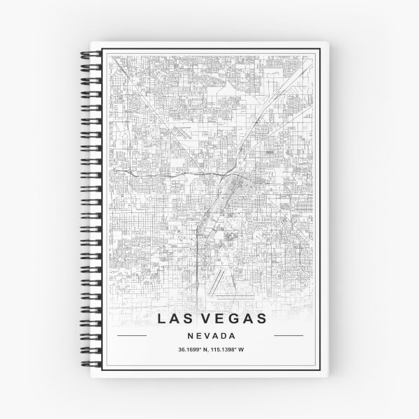 Item preview,  Las Vegas City Map designed and sold by SHAMPAIN-ART-CO.