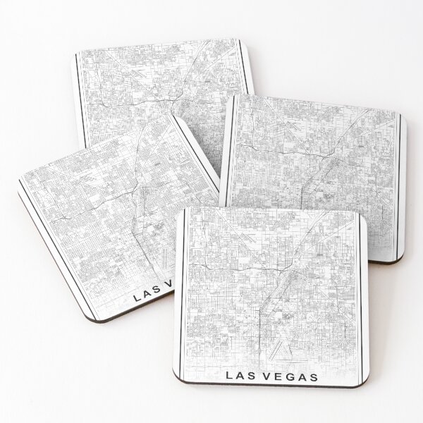Item preview,  Las Vegas City Map designed and sold by SHAMPAIN-ART-CO.