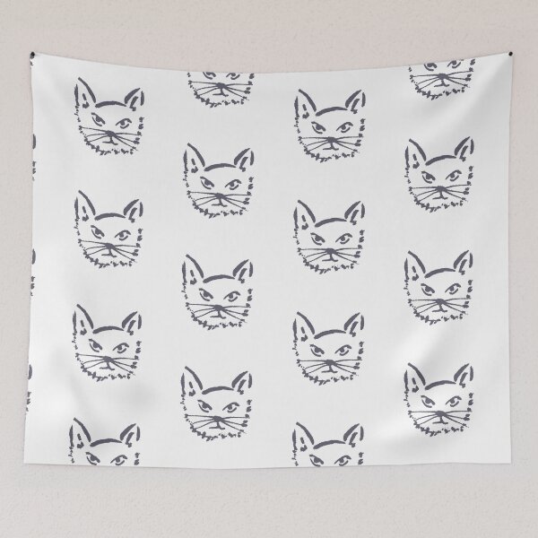 Item preview, Grey Sassy Cat designed and sold by MagentaTwilight.