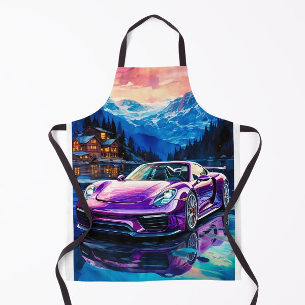 Item preview, Alpine Serenity Porsche Cayman by the Lake designed and sold by RevUpDesign.