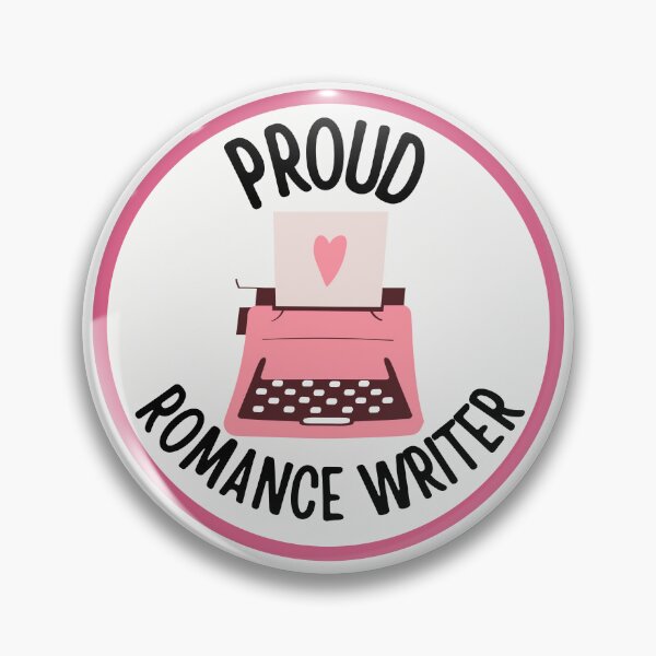 Item preview, Proud Romance Writer - Pink Typewriter designed and sold by HappyEverAfters.