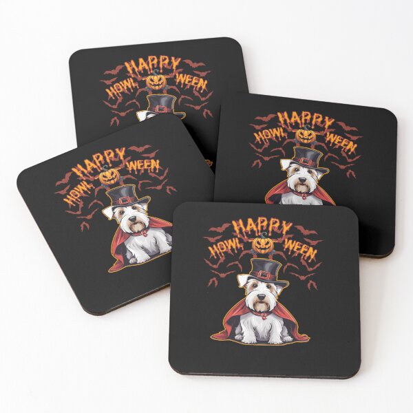 Item preview, Charming Sealyham Terrier in Vampire Cape - "Happy Howloween" - Halloween Design for Products designed and sold by GoodyPaws.