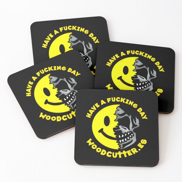 Item preview, Smile Skull designed and sold by woodcutterbcn.