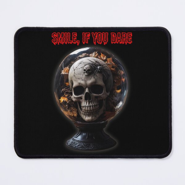 Item preview, Glass ball with a skull for Halloween designed and sold by CamillaCreation.
