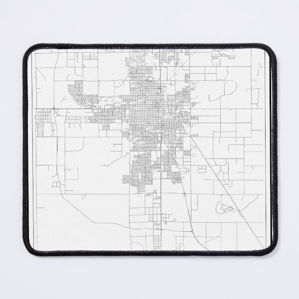 Item preview, Roswell City Map designed and sold by SHAMPAIN-ART-CO.