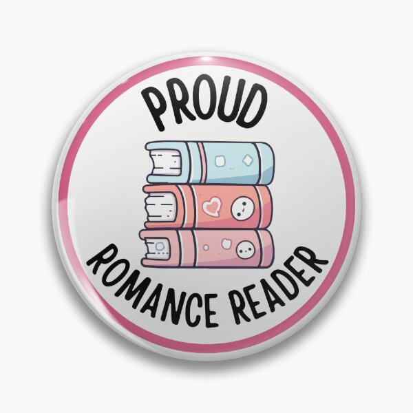 Item preview, Proud Romance Reader - bookish designed and sold by HappyEverAfters.