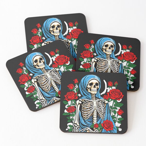Item preview, Hooded Skeleton Flowers designed and sold by HippieFarms11.