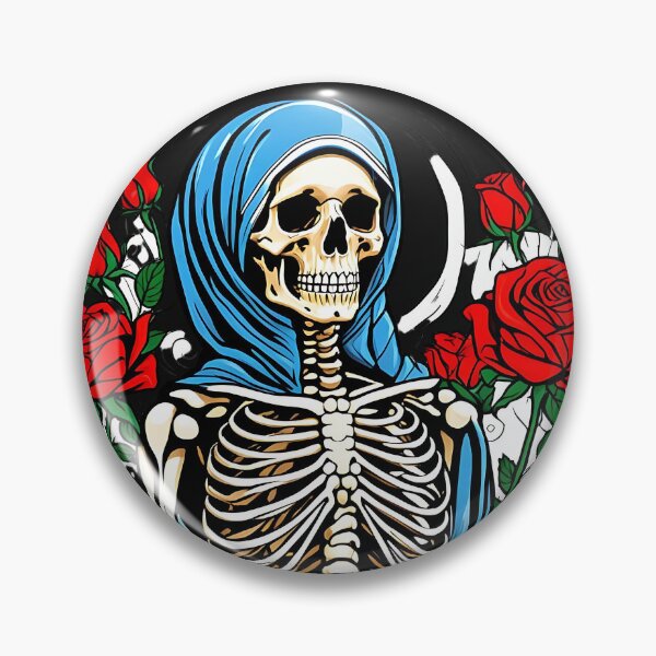 Item preview, Hooded Skeleton Flowers designed and sold by HippieFarms11.