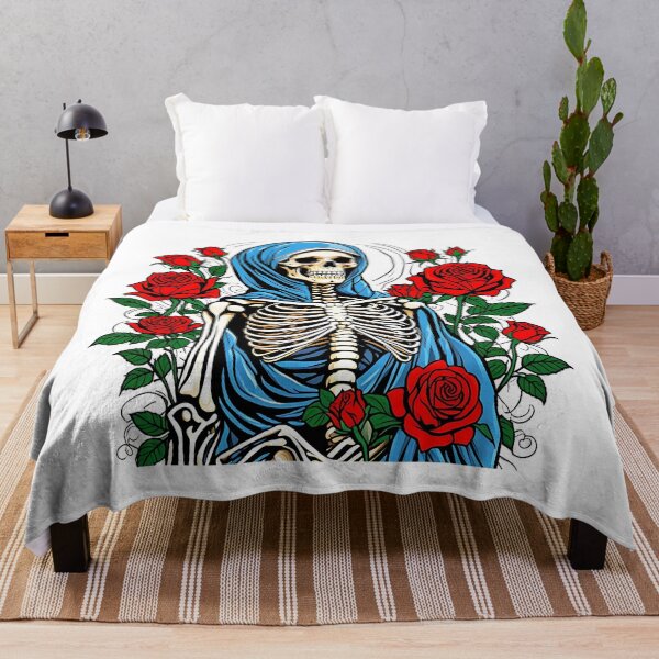 Item preview, Hooded Skeleton Flowers designed and sold by HippieFarms11.