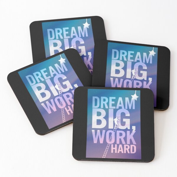 Item preview, "Motivational Must-Have: Dream Big, Work Hard" designed and sold by SiriusAi.