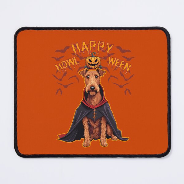 Item preview, Charming Lakeland Terrier in Vampire Cape - "Happy Howloween" - Halloween Design for Products designed and sold by GoodyPaws.