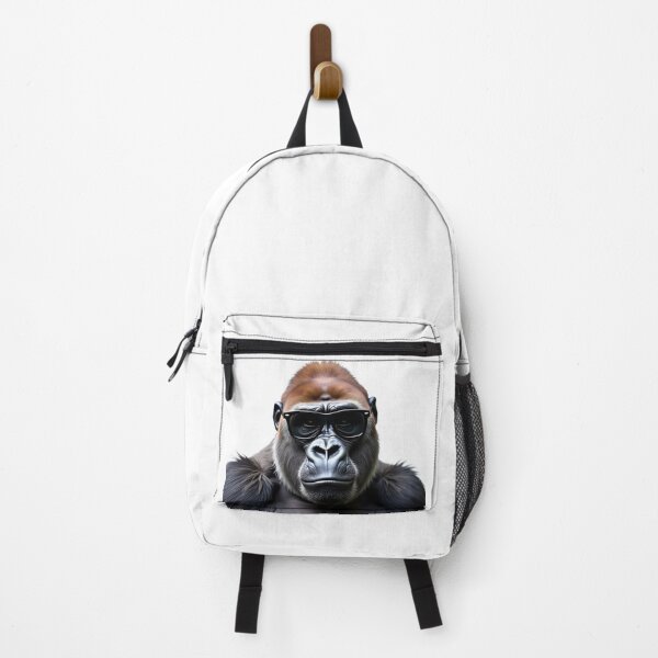 Item preview, Funny Gorilla wearing sunglasses designed and sold by LazyOwlStore.
