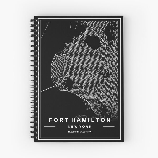 Item preview, Fort Hamilton City Map designed and sold by SHAMPAIN-ART-CO.