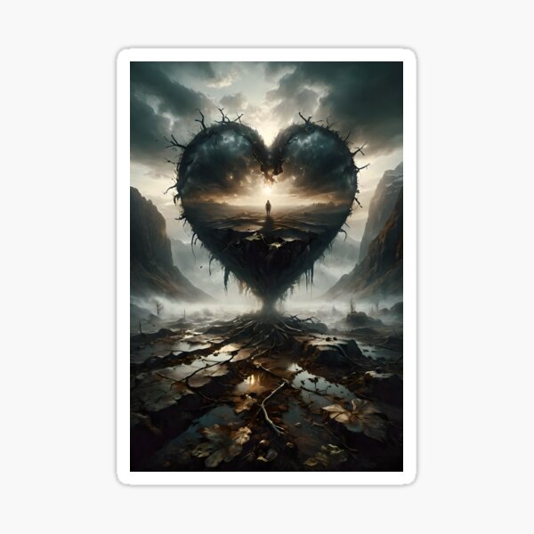 Item preview, Wounded Heart designed and sold by Synth4rtStudio.
