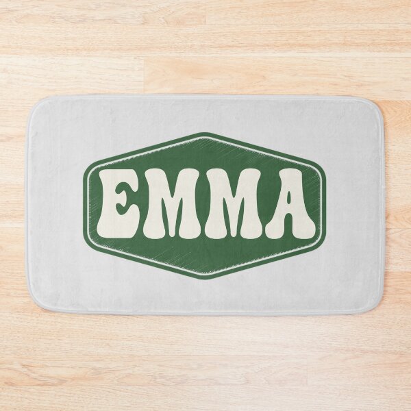 Artikelvorschau, EMMA Personalisierter Name Geburtstagsschild Familienname EMMA Mädchen Benutzerdefinierter Name Vorname Nachname entworfen und verkauft von HalloweenGift.