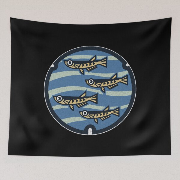 Item preview, Odawara City Manhole Cover Art designed and sold by Musashi1996Art.