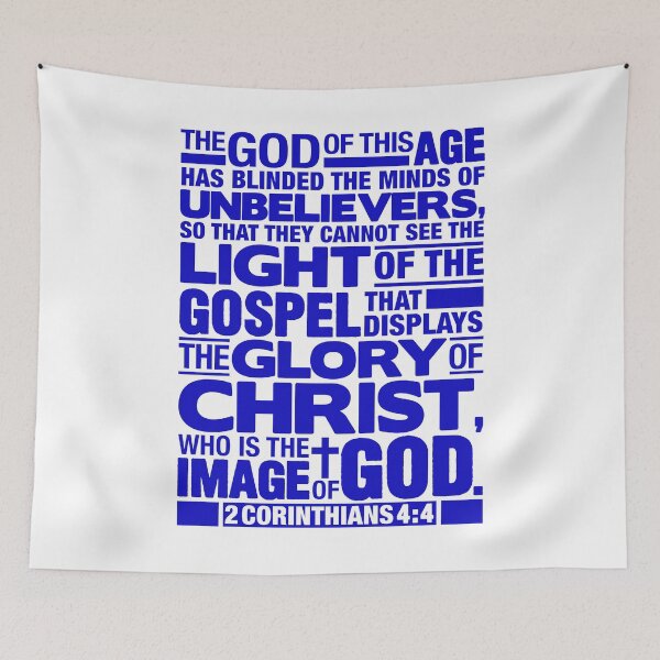 Item preview, 2 Corinthians 4:4 Glory of Christ designed and sold by plushism.