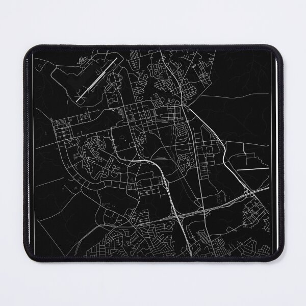 Item preview, Fort Bragg City Map designed and sold by SHAMPAIN-ART-CO.