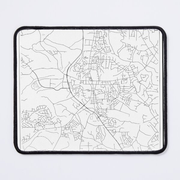 Item preview, Holly Springs City Map designed and sold by SHAMPAIN-ART-CO.