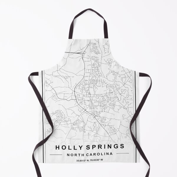 Item preview, Holly Springs City Map designed and sold by SHAMPAIN-ART-CO.