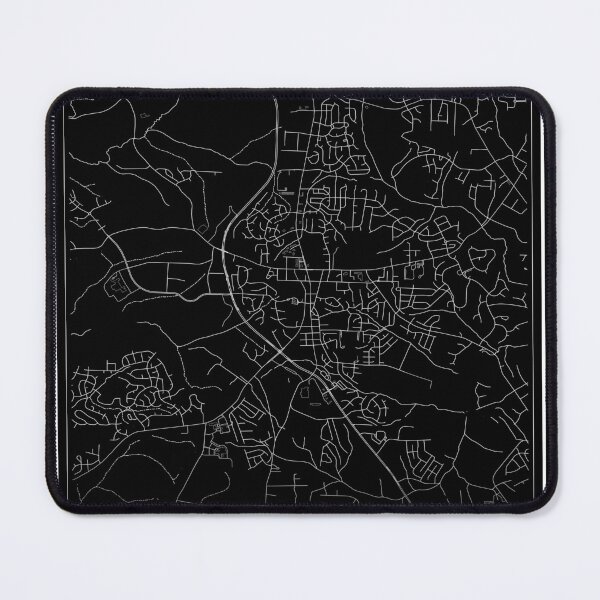 Item preview, Holly Springs City Map designed and sold by SHAMPAIN-ART-CO.