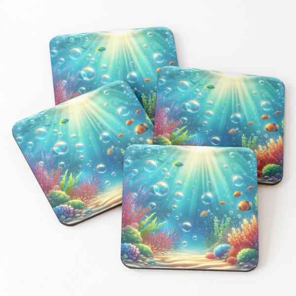 Item preview, Tropical UnderWater Aquarium FishTank Coral designed and sold by jp80xx.