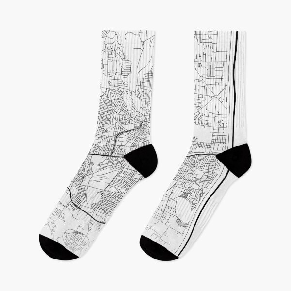 Item preview, Akron City Map designed and sold by SHAMPAIN-ART-CO.
