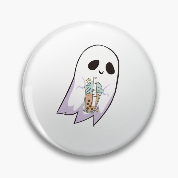 Item preview, Ghost drinking Boba tea designed and sold by essxjy.