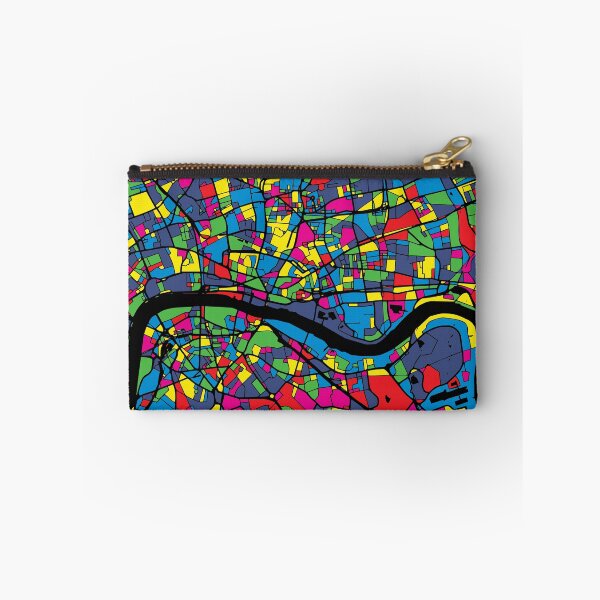 Item preview, Stylized London Map Poster in Pop Art Style designed and sold by Stadify.