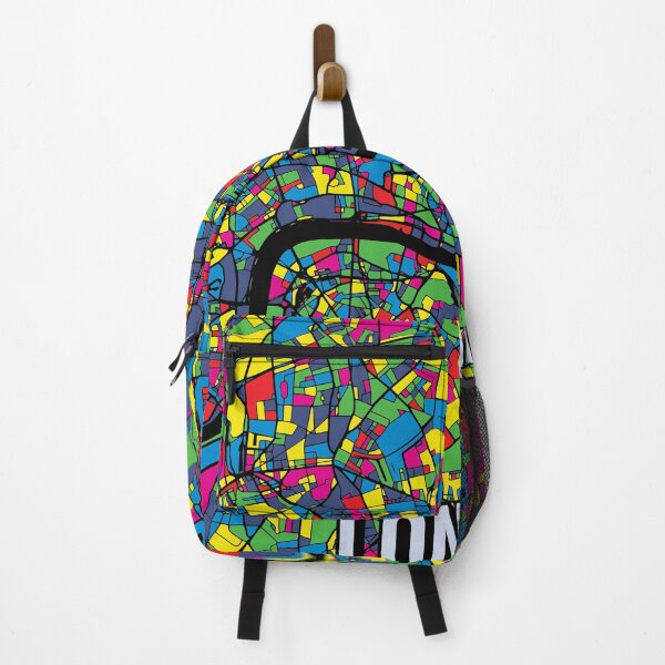 Item preview, Stylized London Map Poster in Pop Art Style designed and sold by Stadify.