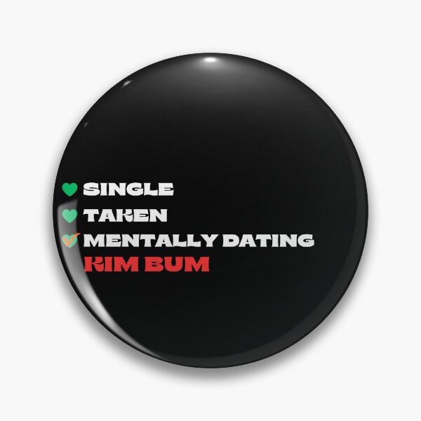 Item preview, Mentally Dating Kim Bum - White Fonts designed and sold by Itsheartshop.