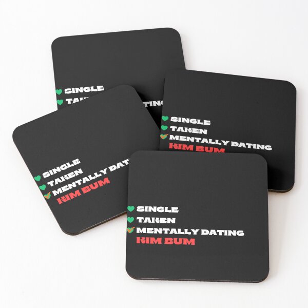Item preview, Mentally Dating Kim Bum - White Fonts designed and sold by Itsheartshop.