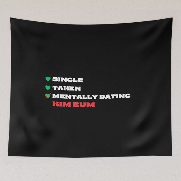 Item preview, Mentally Dating Kim Bum - White Fonts designed and sold by Itsheartshop.